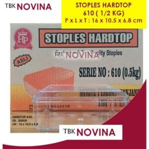 [ 1 lusin ] Novina Stopples Hardtop Series No: 610 (0.5kg)