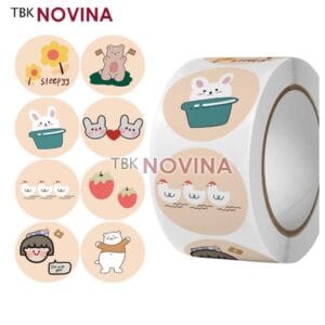 [KODE 205 ] Stiker ANAK / Thank You / Label Segel Thank You