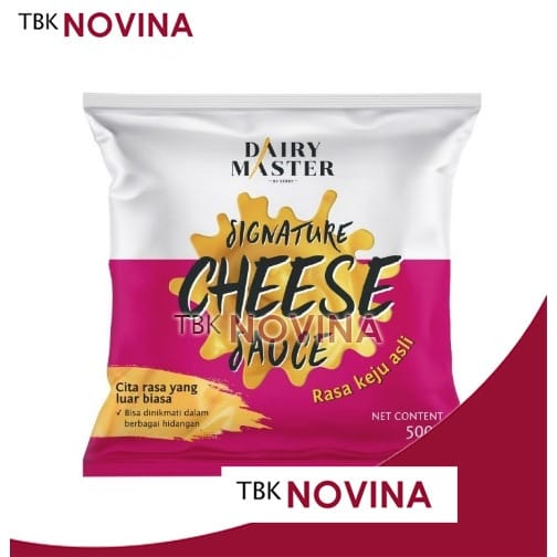 DAIRY MASTER CHEESE SAUCE 500gr / SIGNATURE CHEESE SAUSE / SAUS KEJU