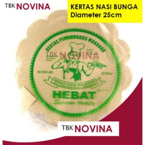 [250pcs] KERTAS NASI BUNGA 25cm