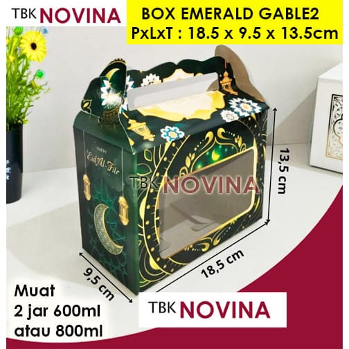 KOTAK KUE LEBARAN STOPLES JAR / KOTAK KUE IDUL FITRI / BOX KUE KERING / KOTAK STOPLES LEBARAN - Image 5