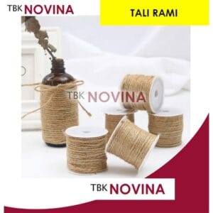 [3-5 METER] TALI RAMI / TALI COKLAT / TALI GONI / TALI SCRAPBOOK