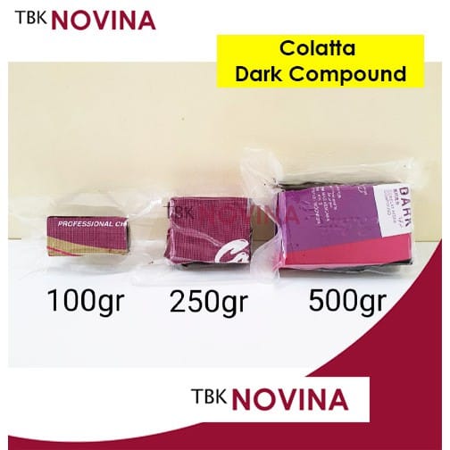 COLATTA DARK COMPOUND / DARK COKLAT / DARK CHOCOLATTE / COKLAT BATANG BROWNIES BROWNIS - Image 2