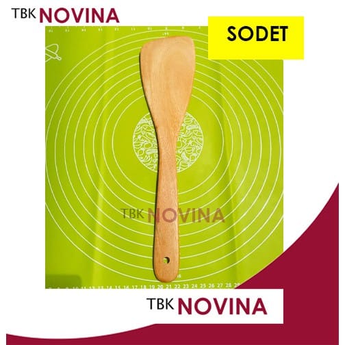 SPATULA SODET IRUS CENTONG KAYU MAHONI - Image 6