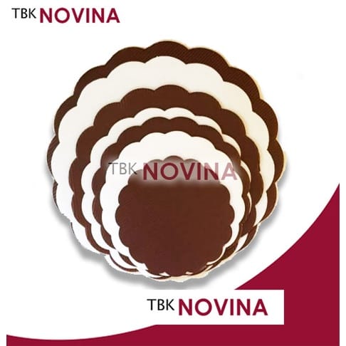 ALAS PUDING PLASTIK SIZE 26 - 40 / ALAS KUE PLASTIK / TATAKAN KUE IMPRABOARD - Image 2