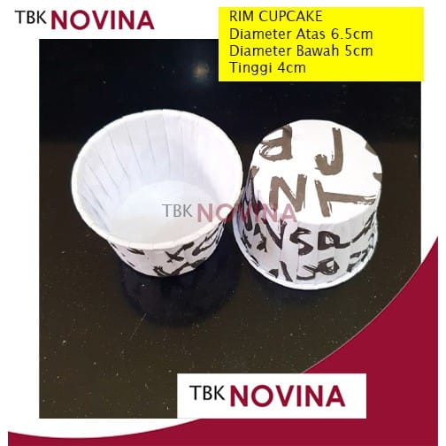 KERTAS CUPCAKE CUPCASE BLACK & WHITE / KERTAS ALAS MUFFIN MUFIN BOLU / RIM CUPCAKE - Image 4