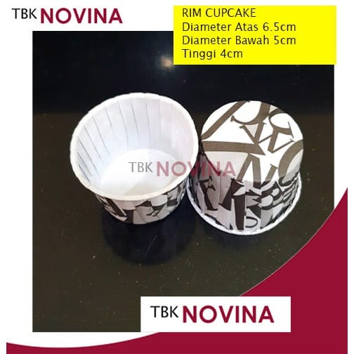 KERTAS CUPCAKE CUPCASE BLACK & WHITE / KERTAS ALAS MUFFIN MUFIN BOLU / RIM CUPCAKE - Image 5