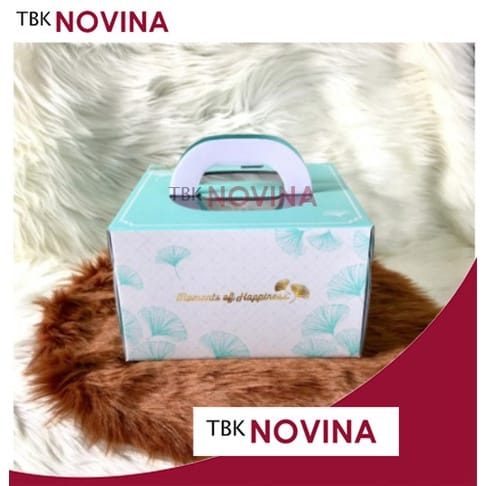 BOX CAKE TINGGI / KOTAK KUE HARDBOARD HANDLE - Image 2