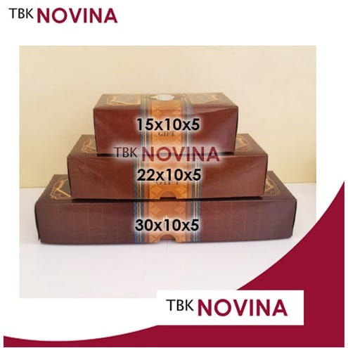 KOTAK KUE BROWNIES / BOX BROWNIS/ DUS BOLU KUE ULANG TAHUN GRETEL BRONIS - Image 2
