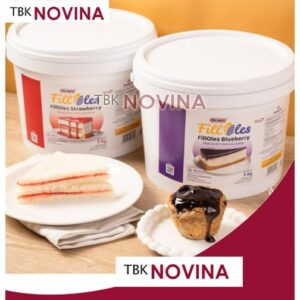 SELAI MORIN Filloles Blueberry Strawberry Selai Toping Isian Roti BPOM Halal