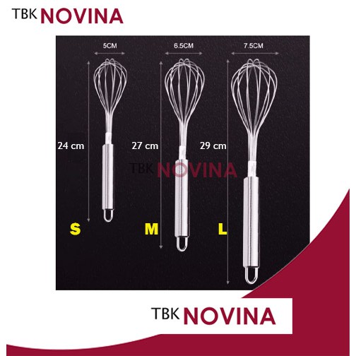 Whisk Kocokan Telur Press / Kocokan Adonan / Mixer Tangan Pengocok Telur Adonan Kue Pancake - Image 5