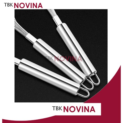Whisk Kocokan Telur Press / Kocokan Adonan / Mixer Tangan Pengocok Telur Adonan Kue Pancake - Image 6