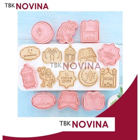 CETAKAN KUE LEBARAN / COOKIES CUTTER IDUL FITRI / CETAKAN EID MUBARAK / CETAKAN KUE - Image 2