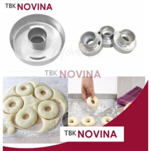 Cetakan Donat Bulat Aluminium Anti Karat