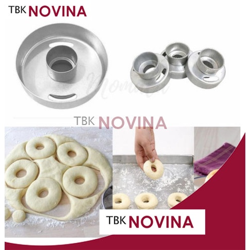 Cetakan Donat Bulat Aluminium Anti Karat