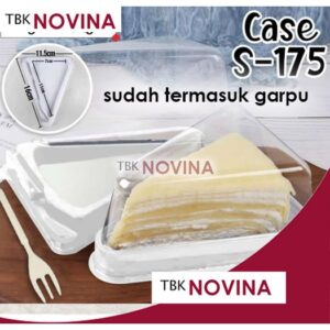 [10 pcs] MIKA KUE / MIKA CAKE SLICE / WADAH KUE