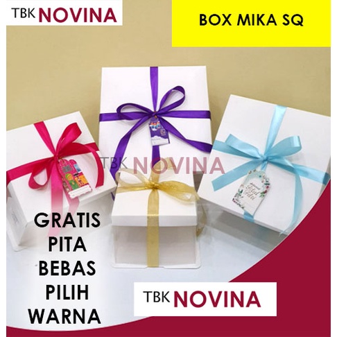 KOTAK KUE MIKA BENING / BOX CAKE MIKA - Image 4