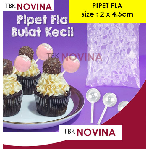PIPET FLA / PIPET PLASTIK / Dekorasi Kue - Image 2