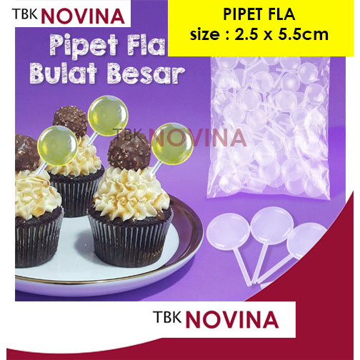 PIPET FLA / PIPET PLASTIK / Dekorasi Kue - Image 3