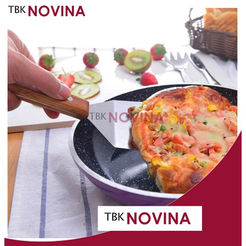 SPATULA STAINLESS PIZZA TURNER TEPANYAKI / STAINLESS STEEL JEPANG KAPE BENGKOK - Image 4