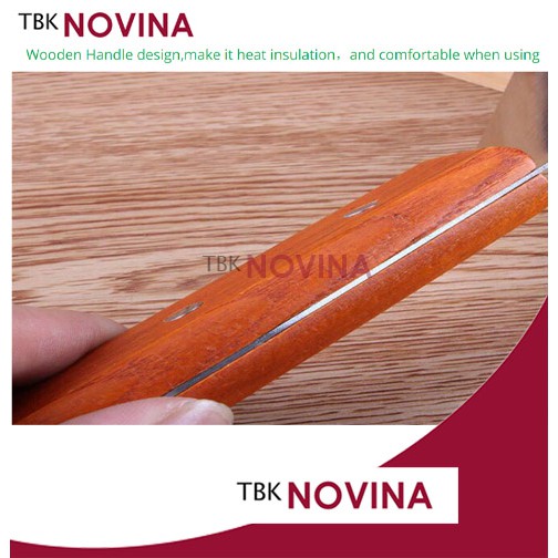 SPATULA STAINLESS PIZZA TURNER TEPANYAKI / STAINLESS STEEL JEPANG KAPE BENGKOK - Image 7