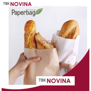 [ 2000pcs ] PAPERBAG Paper Bag LARGE- Kantong Kertas Burger / Fried Chicken / Snack / Gorengan / Roti