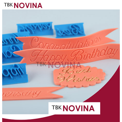 Cetakan Kue Kering Fondant Huruf Angka Alfabet Alphabet 40pcs / Embosser - Image 7
