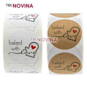 [KODE 36] Stiker Thank You / Label Segel Thank You (10 pcs)
