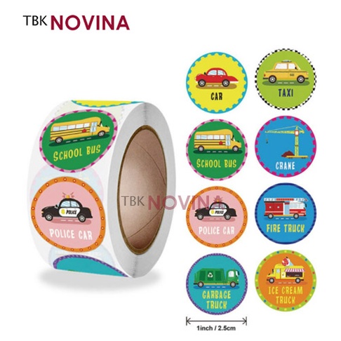 Stiker MOBIL CAR TRUCK / Label Segel Thank You (10 pcs)