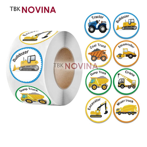 Stiker MOBIL CAR TRUCK / Label Segel Thank You (10 pcs) - Image 2