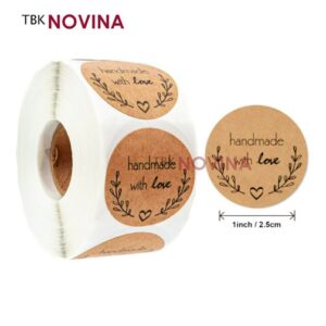 [KODE 51] Stiker Thank You / Label Segel Thank You (10 pcs)