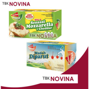 KEJU EMINA SHRED 160Gram Kemasan Asli / EMINA MOZZARELLA / KEJU MOZARELA