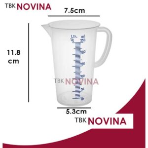 GELAS TAKAR UKUR 250ML / 100ML MEASURING CUP