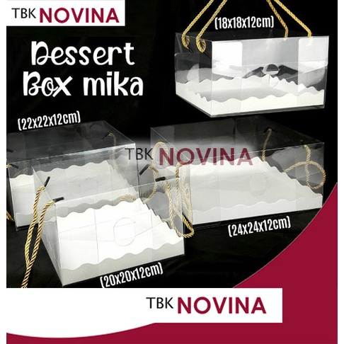 BOX MIKA CAKE / BOX MIKA KUE / KOTAK KUE CAKE / BOX CAKE CANTIK - Image 7