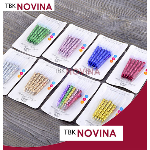 LILIN METALIK ULIR GOLD / SILVER / ROSEGOLD / MIX COLOR / HIJAU / UNGU / MERAH