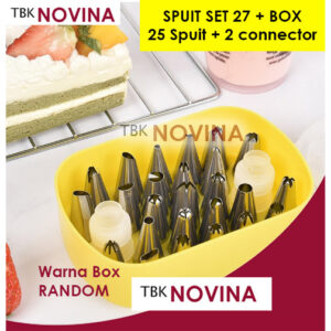 SPUIT STAINLESS LOKAL SET 24pcs / 30pcs