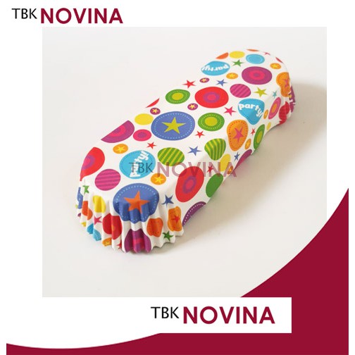 PAPER CUP CASE ROTI OVAL CM / KERTAS ALAS CUP ROTI LAMINASI / ALAS PANGGANG ROTI KINCIR - Image 7