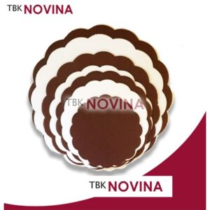 ALAS PUDING PLASTIK SIZE 12 - 25 / TATAKAN KUE PLASTIK IMPRABOARD