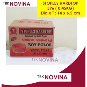 [ 1 LUSIN ]  STOPLES 450gram HARDTOP 596 / UNITY 3006