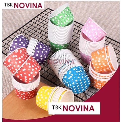 KERTAS CUPCAKE POLKADOT / RIM CUPCAKE MUFFIN MUFIN - Image 2