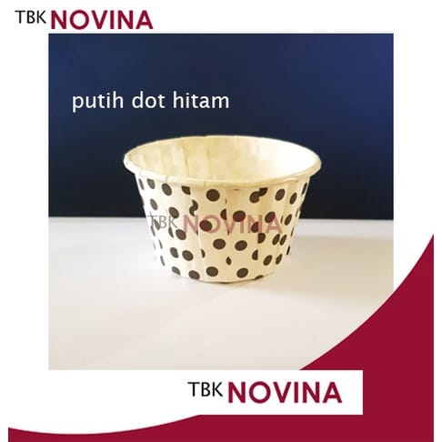 KERTAS CUPCAKE POLKADOT / RIM CUPCAKE MUFFIN MUFIN - Image 7