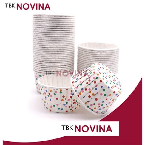 KERTAS CUPCAKE POLKADOT / RIM CUPCAKE MUFFIN MUFIN - Image 9
